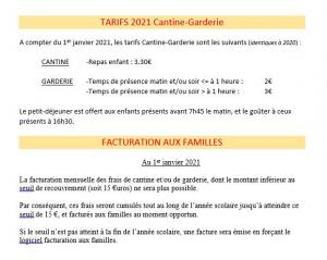 Informations Mairie : Cantine Et Garderie | Le Blog Des Petits Lamnaysiens